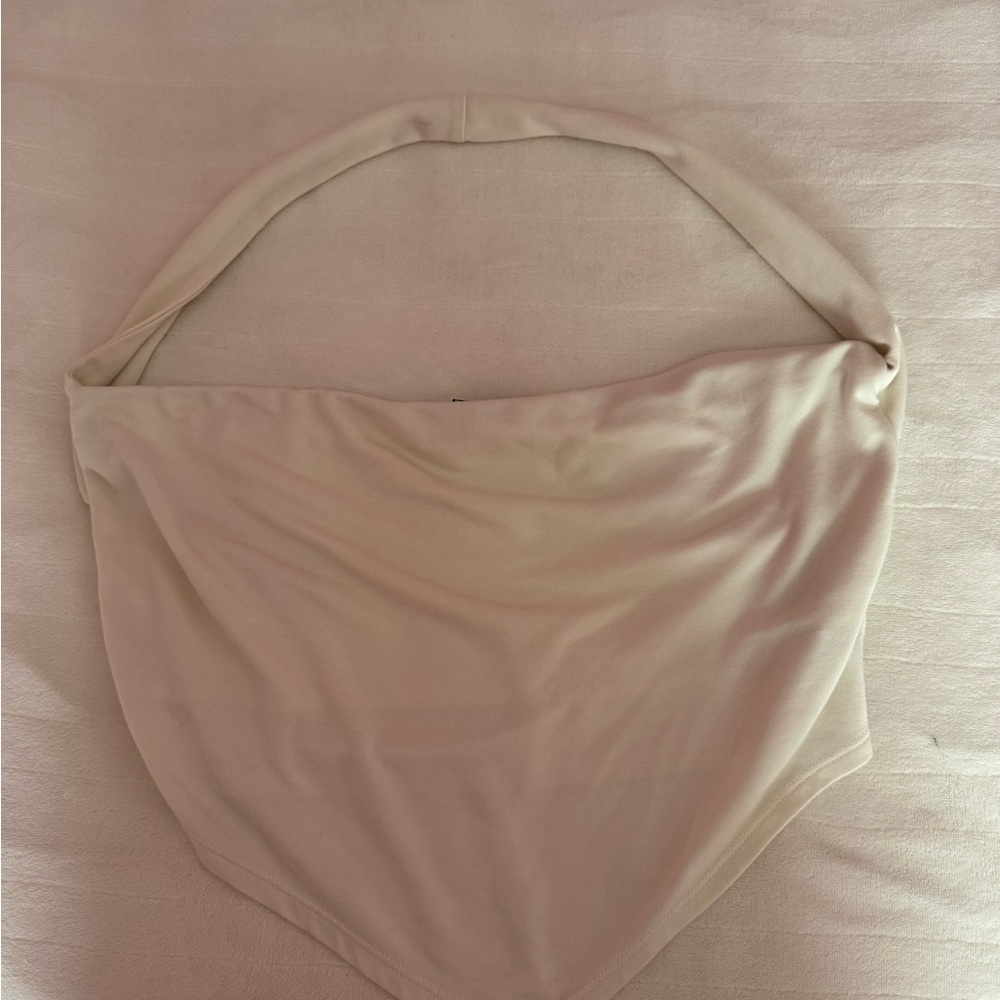 Forever 21 Cream Bandana Style Top - Size XL
